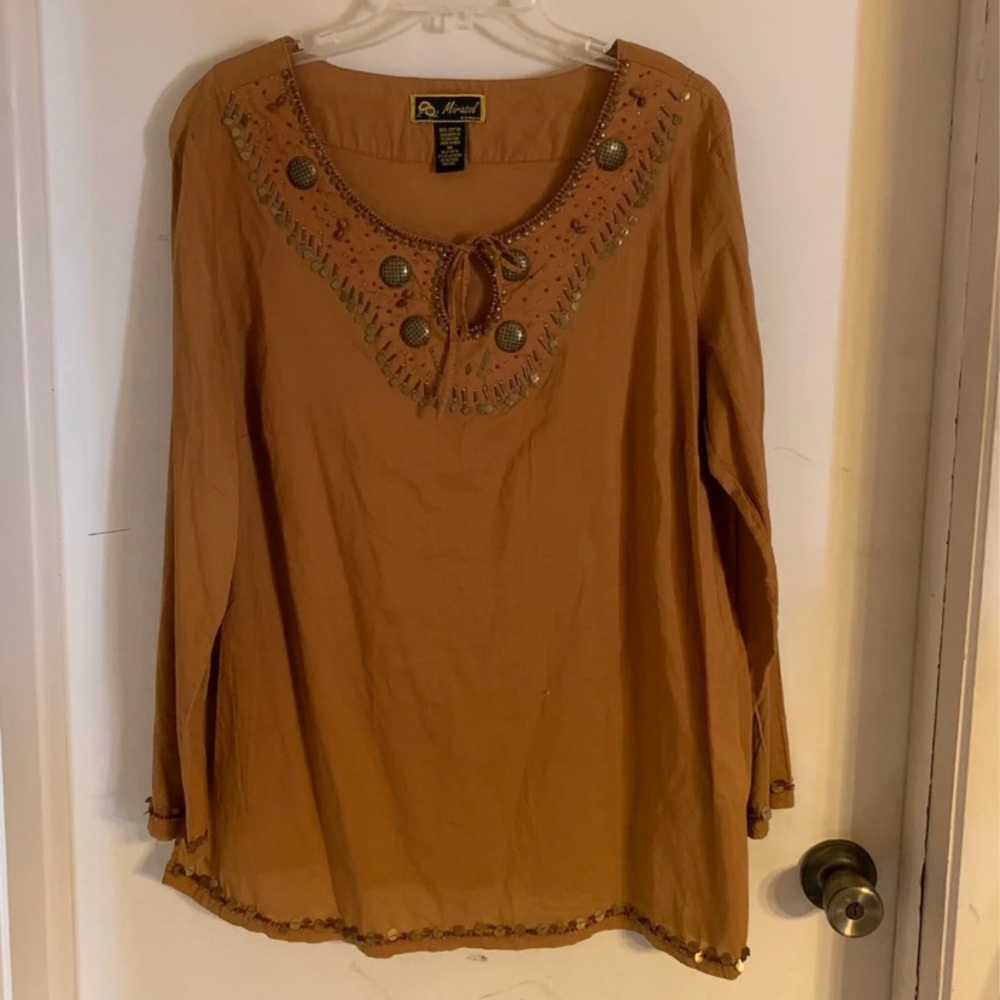 Mirasol plus tunic top
